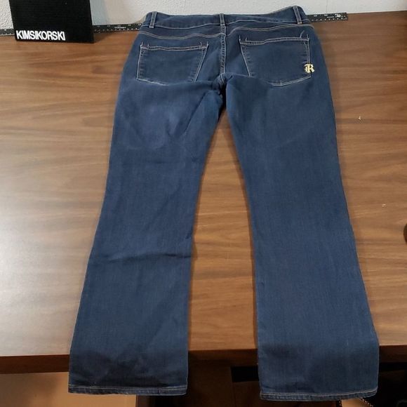 Rich and Skinny Raw Aluminum Dark Wash Jeans - Picture 6 of 10